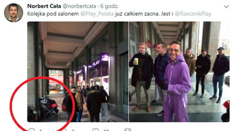 Na symbolikę zdjęcia zwrócił uwagę jeden z komentujących