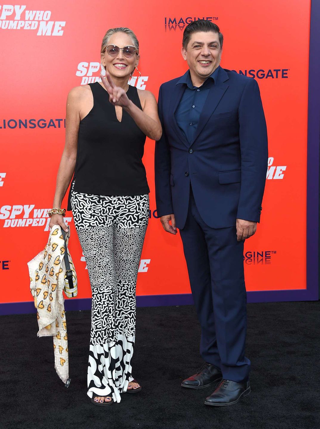 Sharon Stone i Enzo Cursio