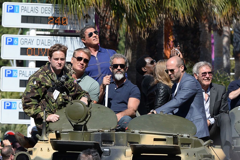 Sylvester Stallone na festiwalu w Cannes, 2019 