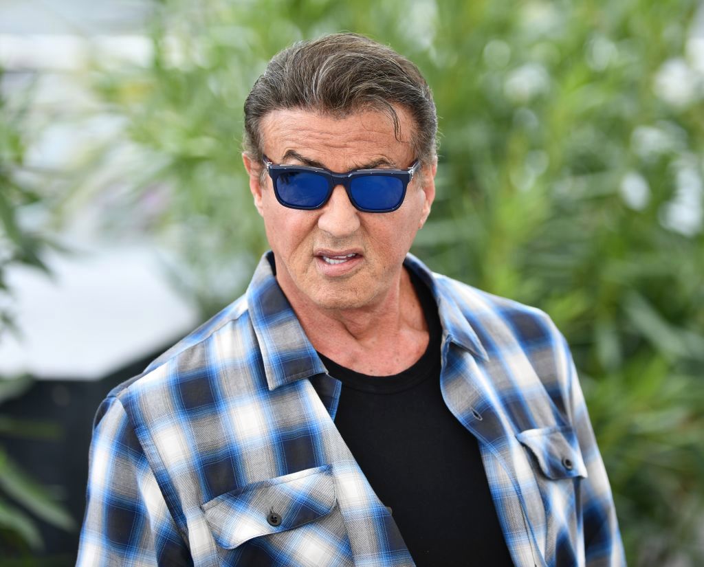 Sylvester Stallone na festiwalu w Cannes, 2019 
