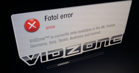 Fatal Error, czyli VidZone nie dla nas