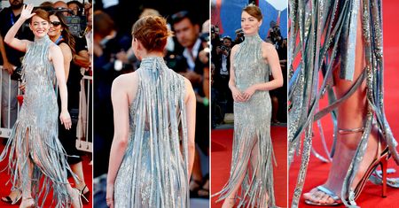 Emma Stone cała w błyskotkach!