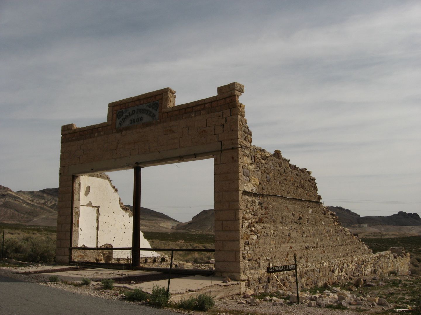 Rhyolite, Nevada, USA