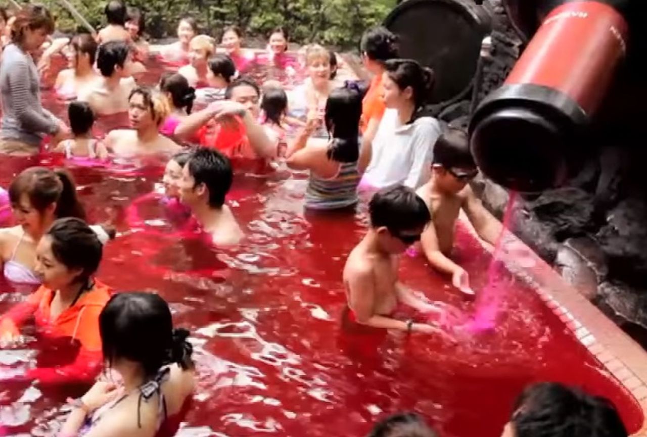 #uroda Niezwykłe SPA. Tutaj wykąpiesz się w ulubionym napoju