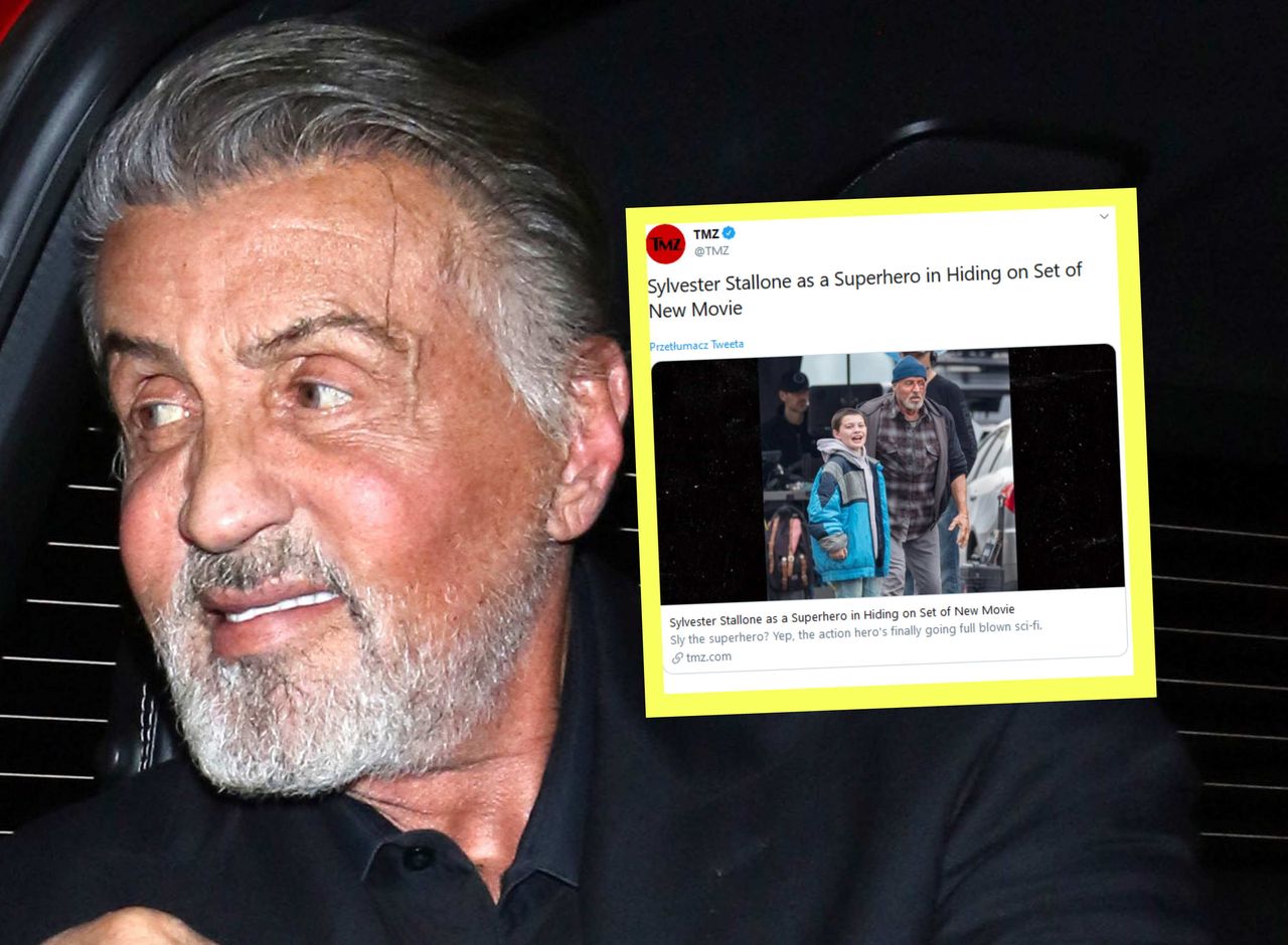 Gruby, siwy i pokiereszowany. Sylvester Stallone jest nie do poznania [FOTO]