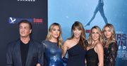 Sylvester Stallone z żoną i córkami. Wszystkie wyglądają jak siostry