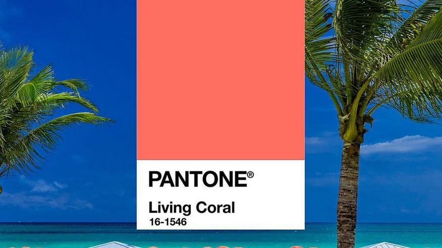 Kolorem roku Pantone jest "Living Coral"