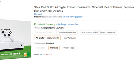 Szok! Xbox One S za 400 zł na Black Friday na Amazonie. Taniej nie będzie