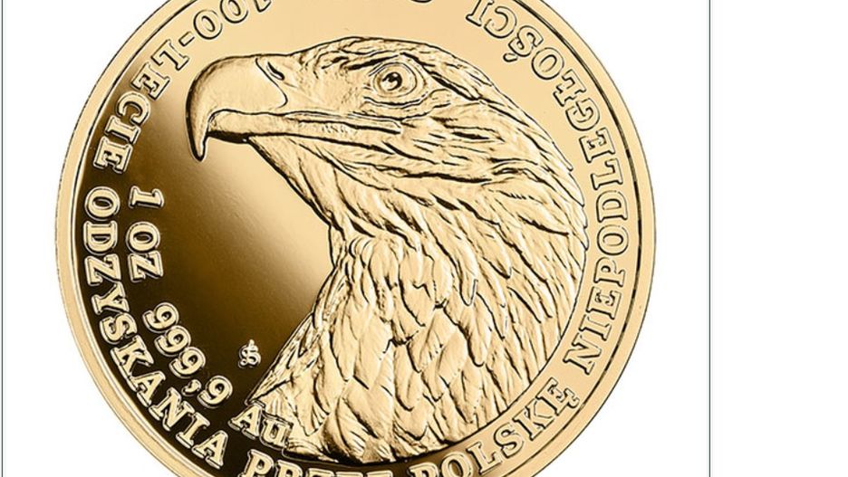 NBP wyemitował monety okolicznościowe z okazji rocznicy odzyskania przez Polskę niepodległości