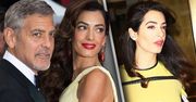 Amal Clooney już nie może ukryć ciążowych krągłości! Żółta sukienka podkreśliła jej brzuszek