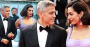 George Clooney z piękną żoną na czerwonym po raz pierwszy dywanie od czasu porodu! Amal skradła szoł kreacją i perfekcyjną figurą