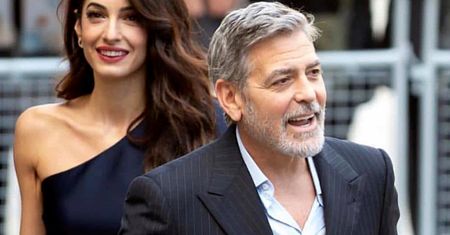 Amal Clooney jest w ciąży? Na okładce magazynu wylądowały jej zdjęcia z wyraźnie zaokrąglonym brzuszkiem