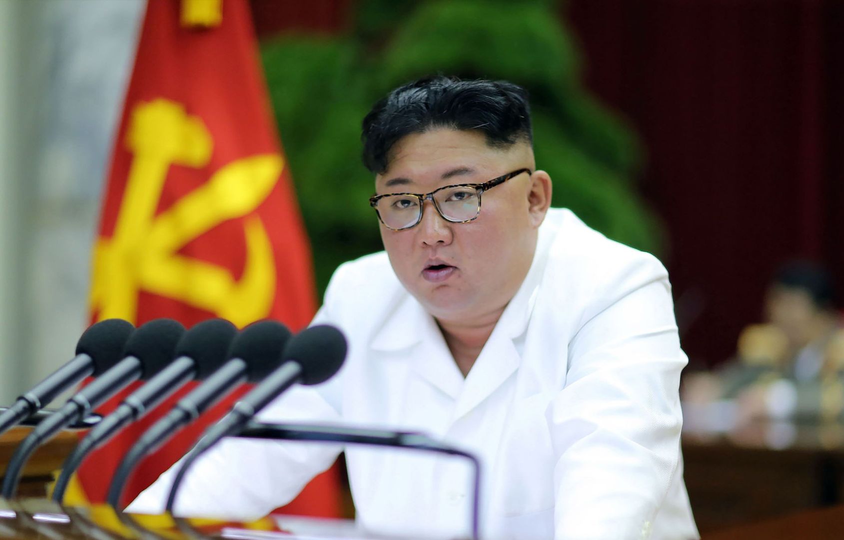 Korea Północna. Kim Dzong Un i oficjalne organy państwowe twierdzą, że wszystko jest pod kontrolą