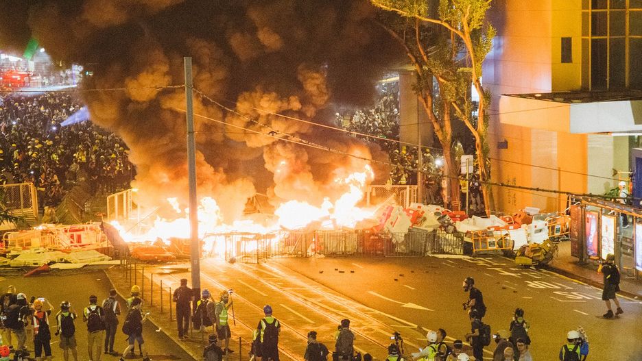 Hongkong. Protesty przybierają na sile