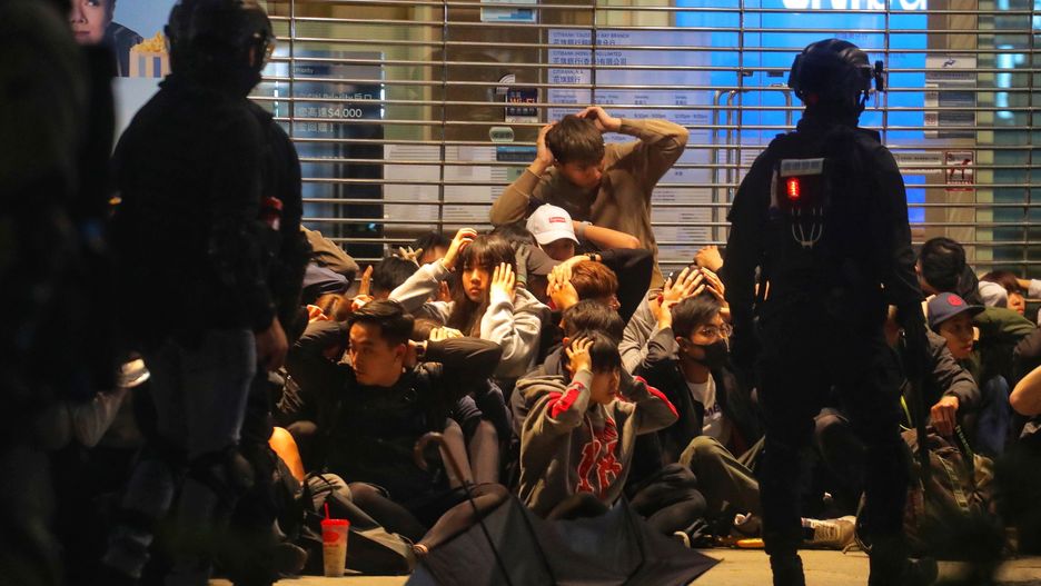 Policja zatrzymała 400 osób, które protestowały w Hongkongu