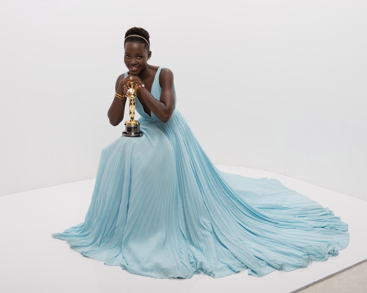 Lupita Nyongo na okładce amerykańskiego Vogue'a