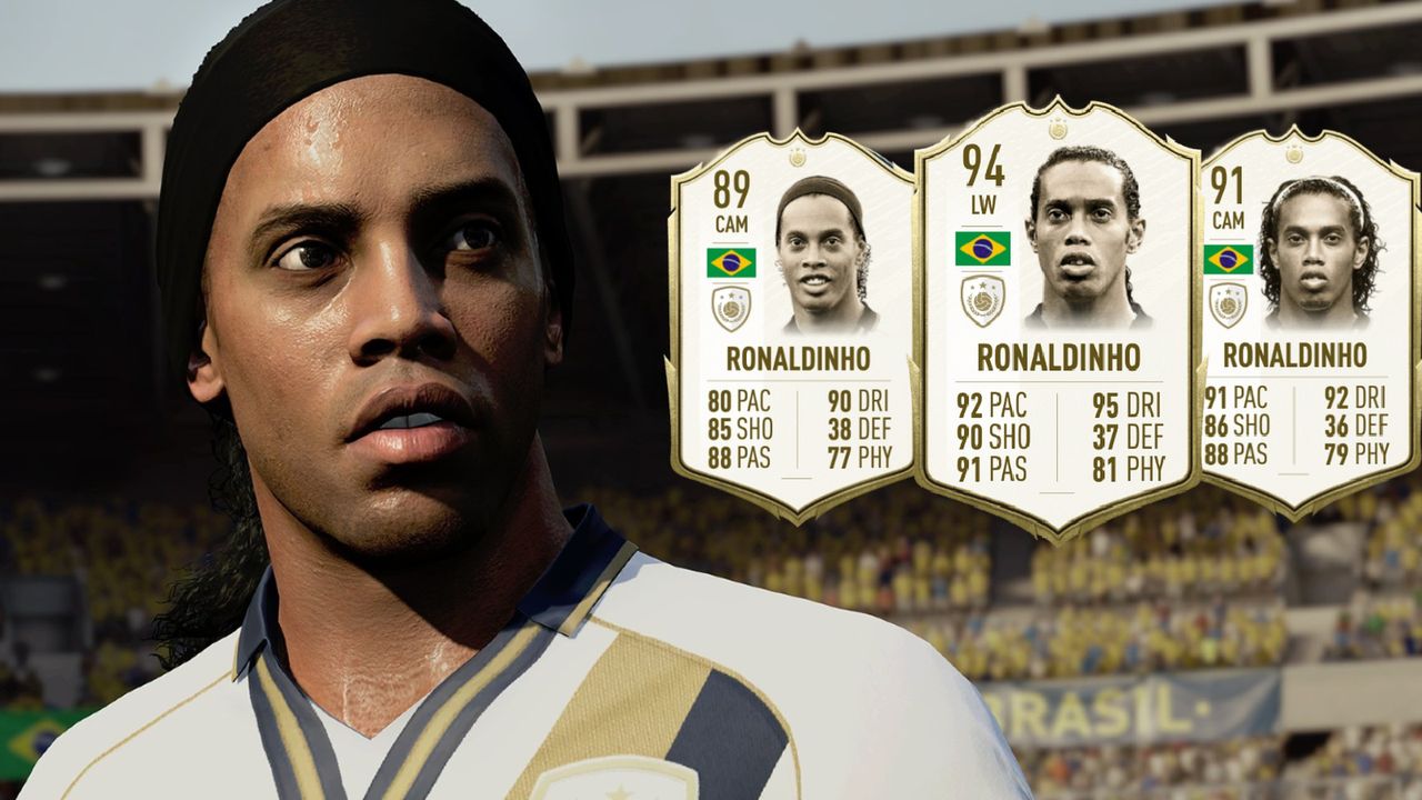 Według plotek Ronaldinho wyleci z trybu FUT w FIFA 20