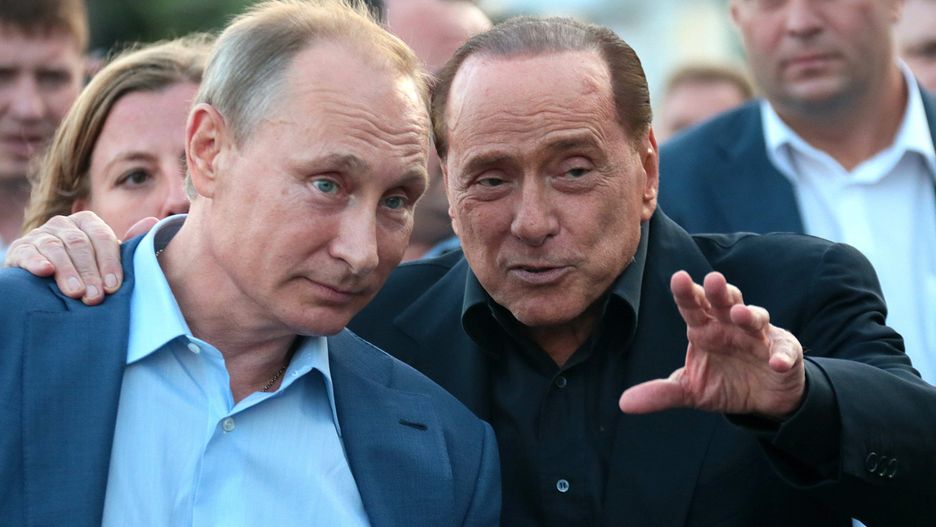 Putin i Berlusconi - taka przyjaźń się nie zdarza