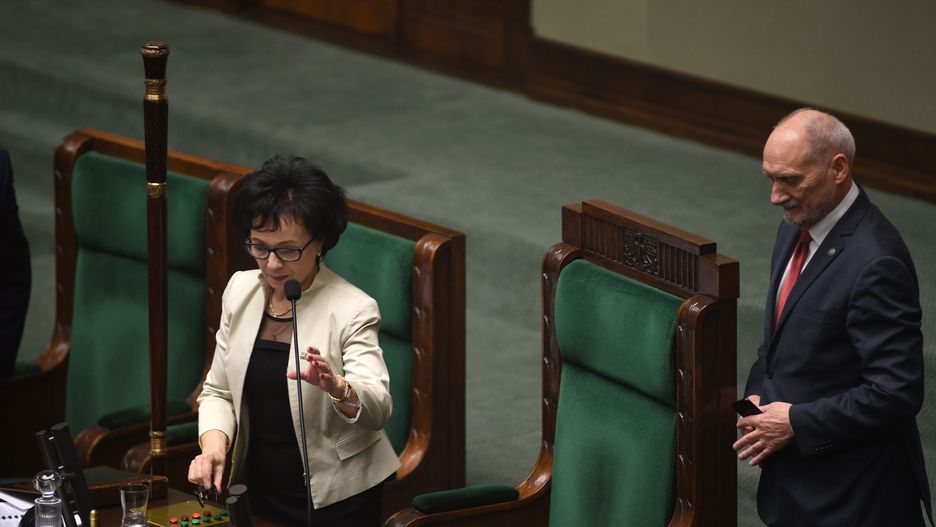 Pierwsze posiedzenie Sejmu. Wybrano wicemarszałków