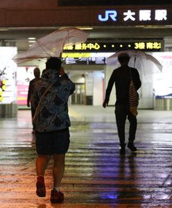 Japonia: Ranni i ofiary śmiertelne tajfunu Trami