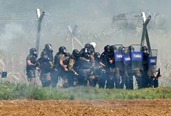 Zamieszki i pożar w obozie dla uchodźców we Francji