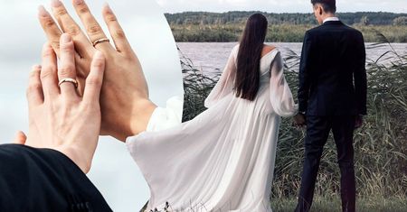 Ciężarna Olga Buława wzięła ślub! Miss Polski poślubiła menadżera gwiazd. Obłędna suknia podkreśliła jej brzuszek