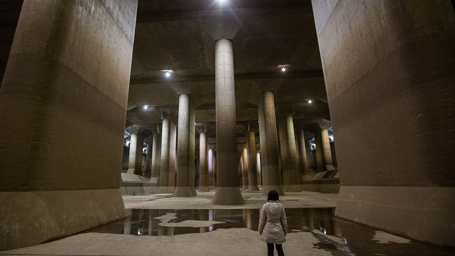 Gigantyczna instalacja przeciwpowodziowa chroni Tokio