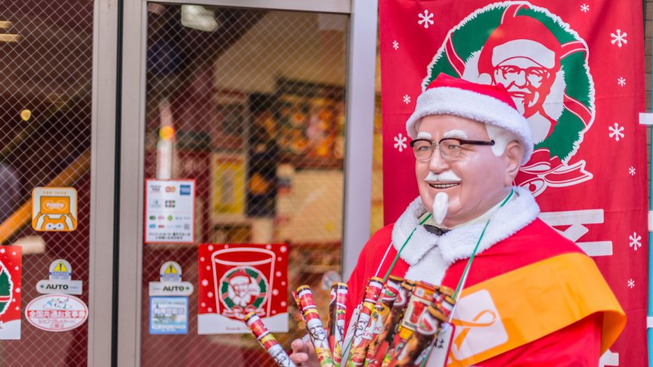 W Japonii święta Bożego Narodzenia spędza się w restauracji z fast foodem