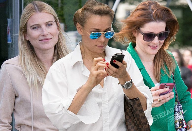 Sonia Bohosiewicz, Marta Ścisłowicz oraz Dree Hemingway pod studiem Pytania na śniadanie [PAPARAZZI]