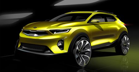 Kia zaprezentowała szkice modelu Stonic – nowego miejskiego crossovera