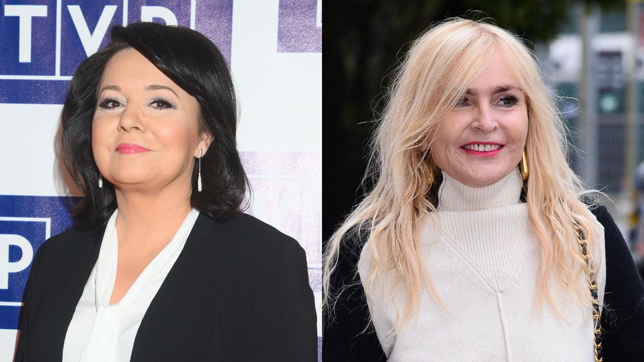 Danuta Holecka i Monika Olejnik