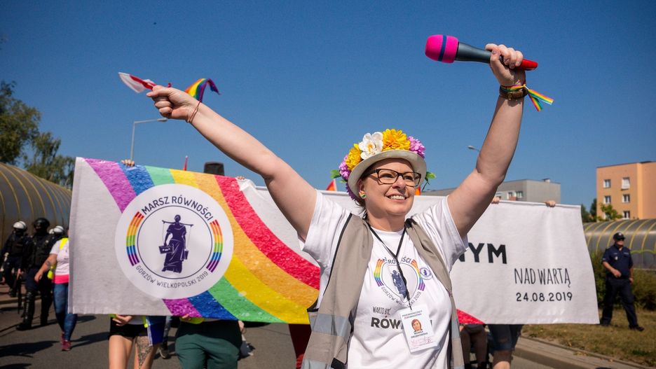 Monika Drubkowska cieszy się, że organizowany przez nią Marsz Równości okazał się sukcesem