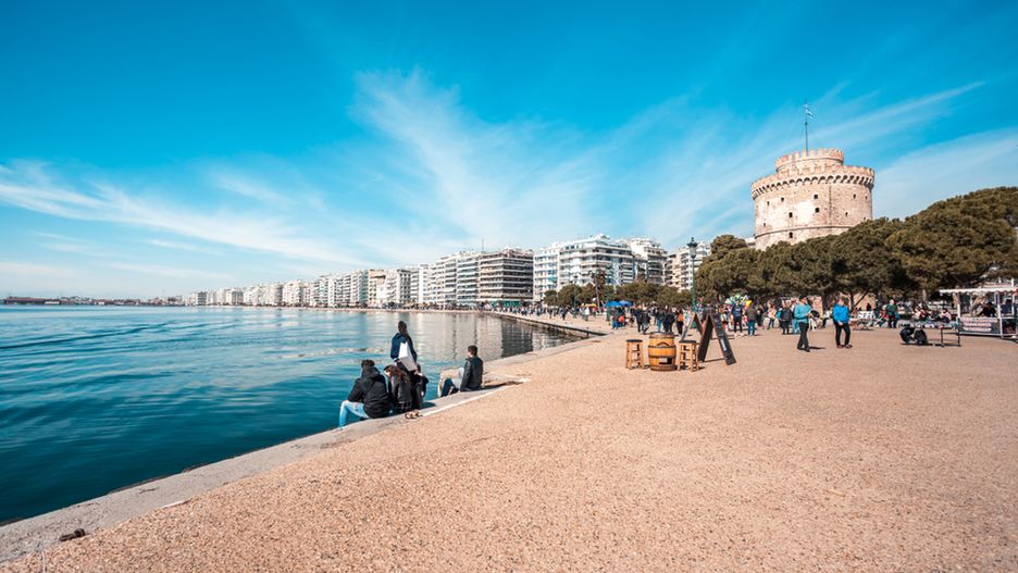 Kwintesencją Salonik jest pięciokilometrowa nadmorska promenada