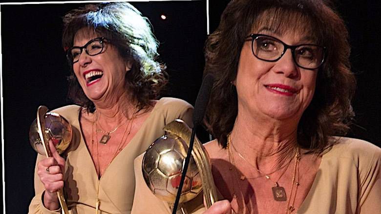 Iwona Lewandowska , gala Piłka Nożna