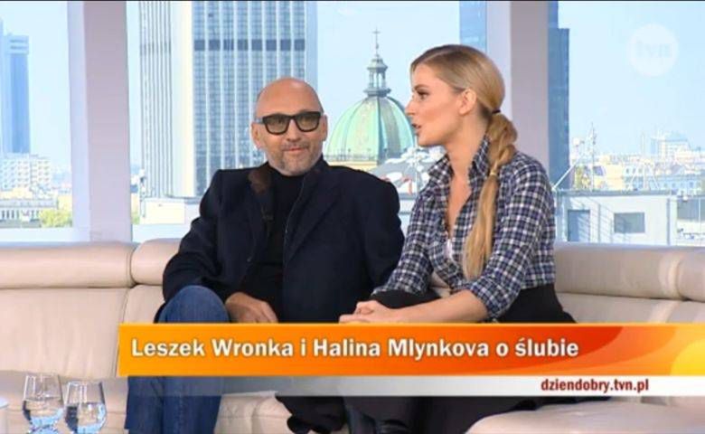 Halina Mlynkova i Leszek Wronka: Ślub będzie najpóźniej...