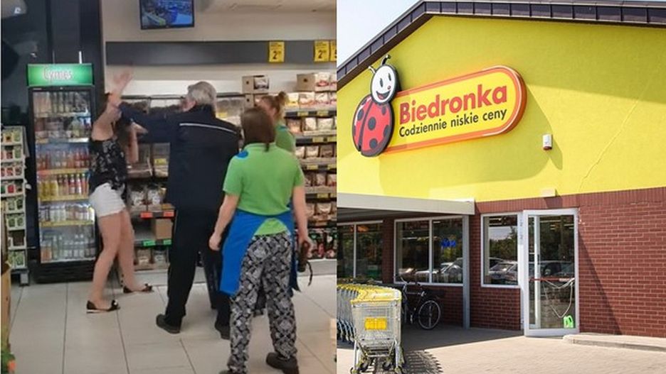 Nagranie awantury w Biedronce już obiegło internet.