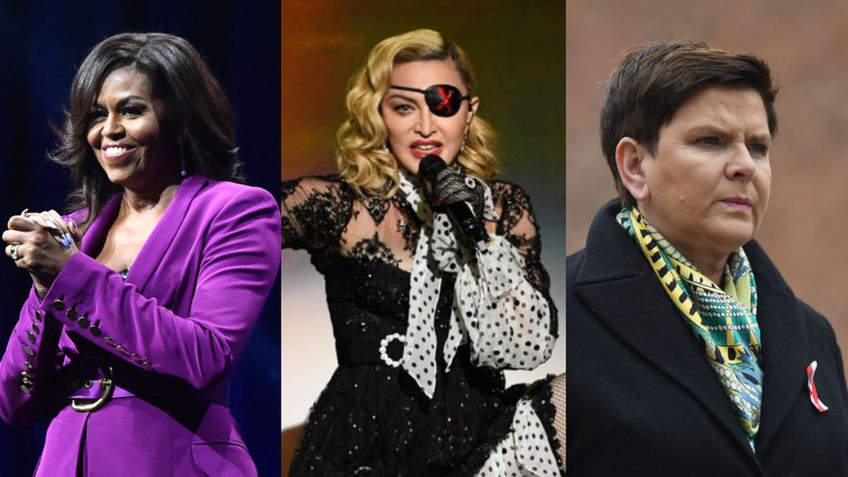 Michelle Obama została najbardziej podziwianą kobietą świata. W polskim rankingu znalazła się m.in. Beata Szydło