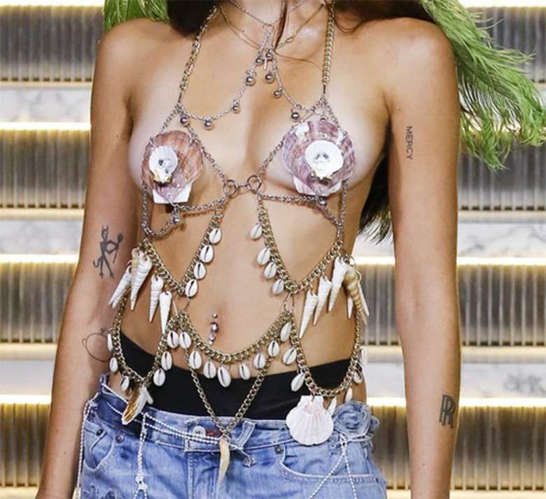 Lourdes Leon na New Your Fashion Week