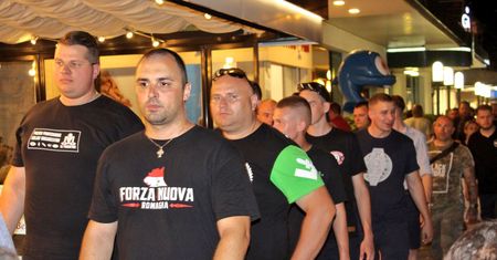 ONR chwali się wizytą w Rimini. Było kilka interwencji i protest włoskich feministek