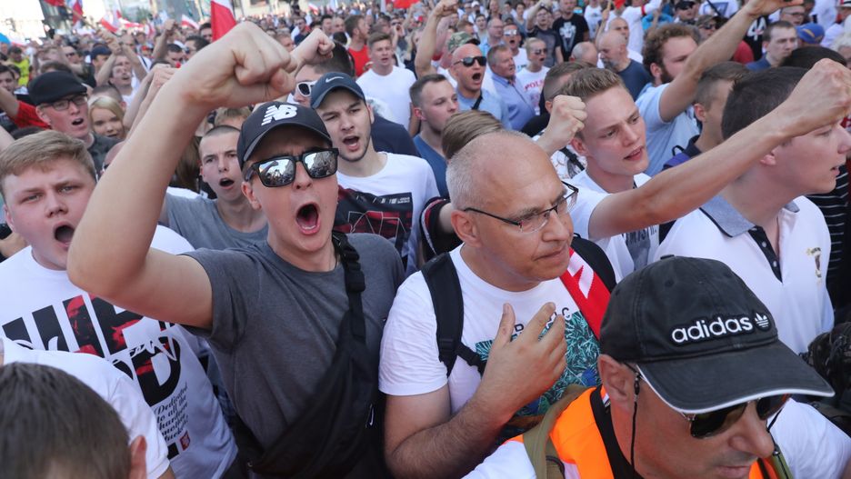 Policja twierdzi, że marsz przebiegał spokojnie