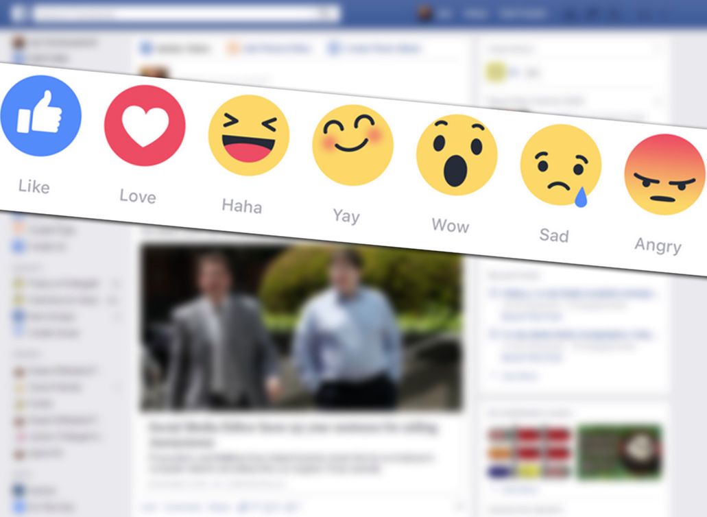 Facebook testuje Reakcje. To nowa wersja "lajka"