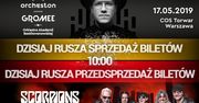 Rusza sprzedaż biletów na Orcheston w Warszawie i przedsprzedaż na Scorpions