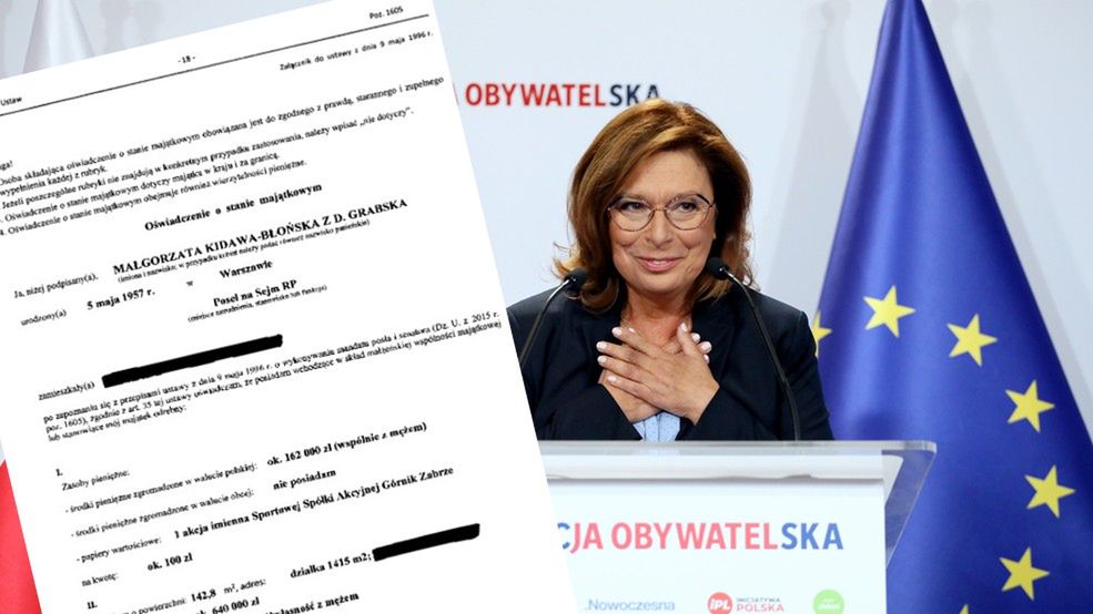 Wicemarszałek Sejmu Małgorzata Kidawa-Błońska kandydatką KO na premiera.