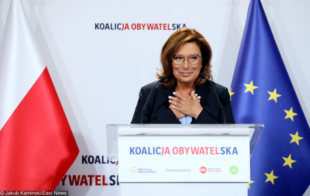 Wybory parlamentarne 2019. Małgorzata Kidawa-Błońska kandydatką na premiera. "To była trudna decyzja"