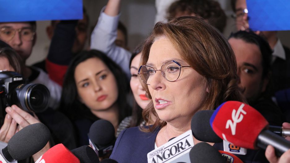 Wybory prezydenckie 2020. Małgorzata Kidawa-Błońska zaprezentowała swój sztab wyborczy