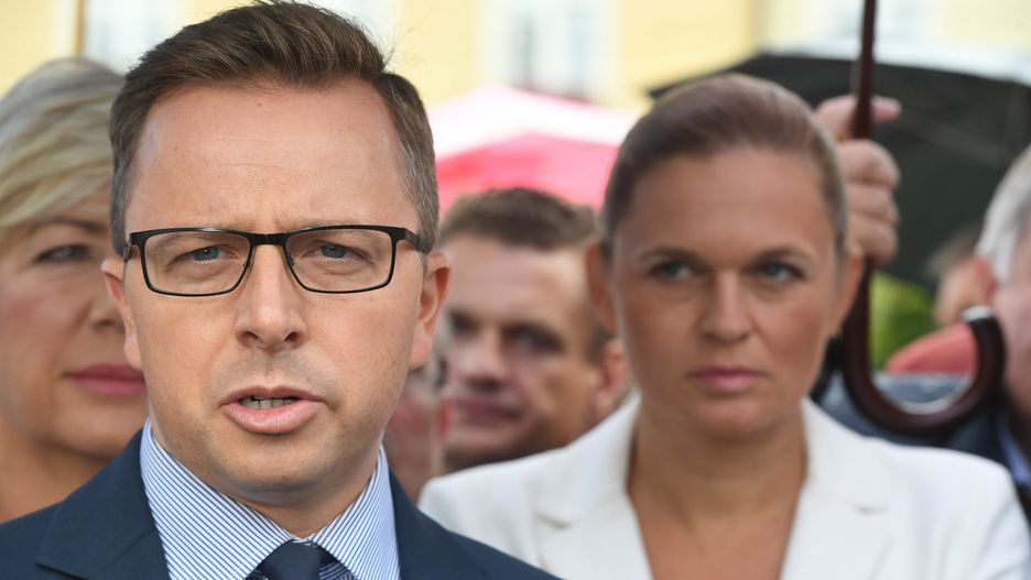 Dariusz Joński i Barbara Nowacka. Wybory parlamentarne 2019.