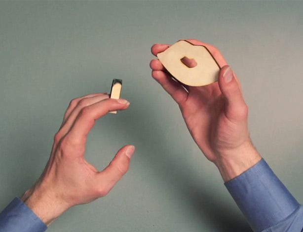 Brilliant stop-motion study on wood