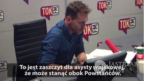 Piotr Kraśko bardzo emocjonalnie o Powstańcach Warszawskich i asyście wojskowej podczas rocznicy