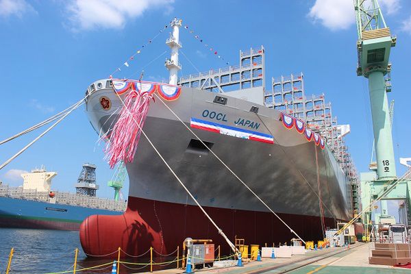 Statek OOCL Japan będzie wpływał do gdańskiego portu