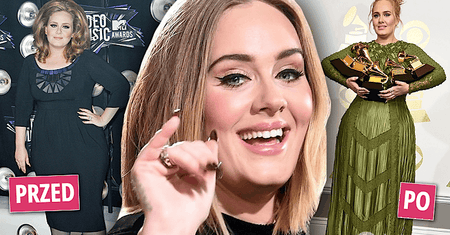 Adele na Grammy 2017 zachwyciła szczupłą sylwetką. Schudła prawie 20 kilogramów! Jej dieta to prawdziwy hit